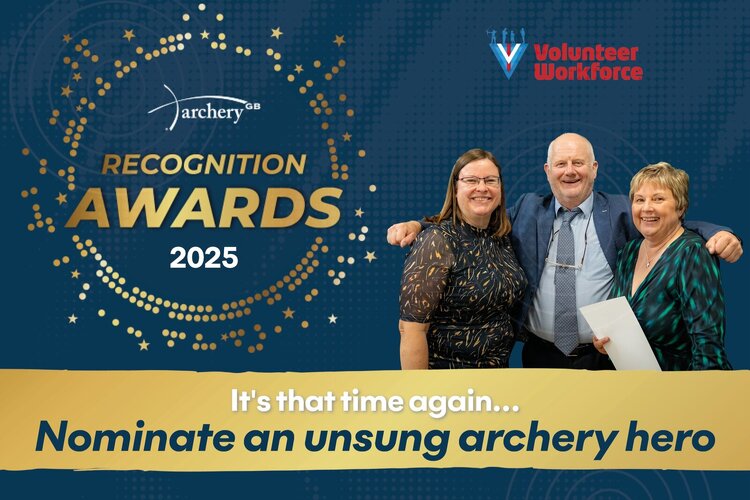 Nominations open for 2025 Archery GB Recognition and Performance Awards